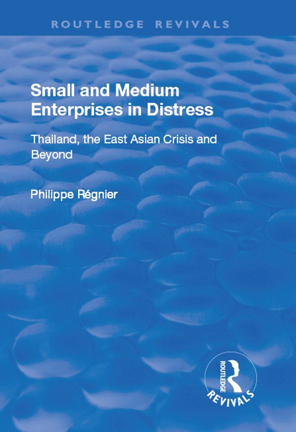Philippe Regnier - Small and Medium Enterprises in Distress, Häftad
