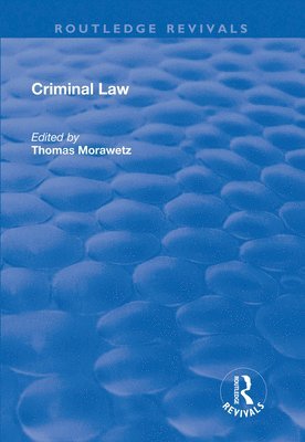 bokomslag Criminal Law