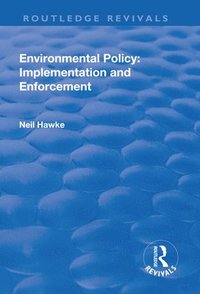 bokomslag Environmental Policy: Implementation and Enforcement