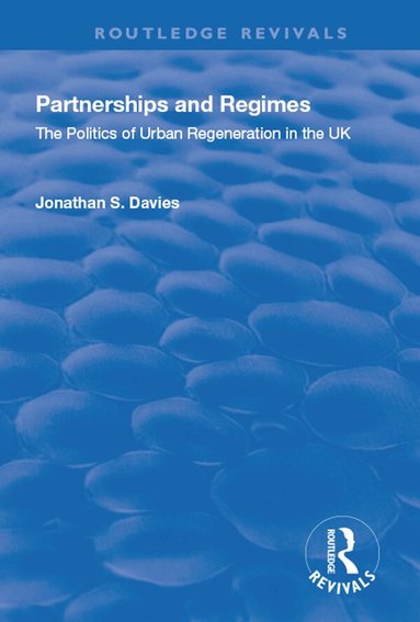 Jonathan S. Davies - Partnerships and Regimes, Inbunden