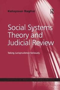 bokomslag Social Systems Theory and Judicial Review