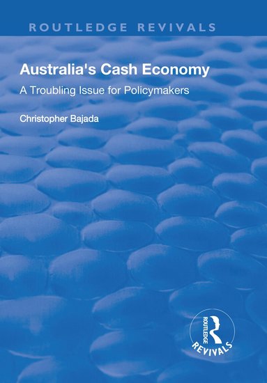 Christopher Bajada - Australia's Cash Economy, Häftad