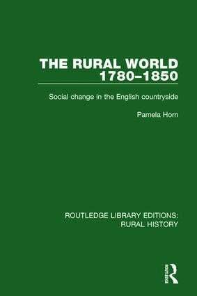 Pamela Horn - Rural World 1780-1850, Häftad