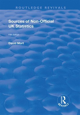 Sources of Non-official UK Statistics 1