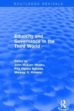 bokomslag Ethnicity and Governance in the Third World