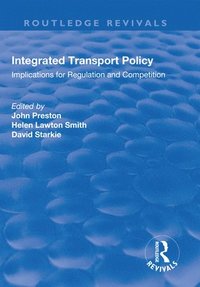 bokomslag Integrated Transport Policy