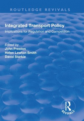 bokomslag Integrated Transport Policy