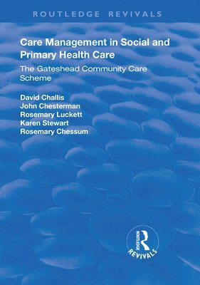 Care Management in Social and Primary Health Care 1