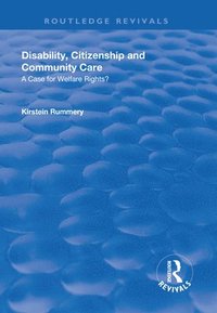 bokomslag Disability, Citizenship and Community Care