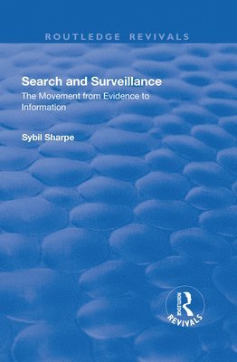 bokomslag Search and Surveillance