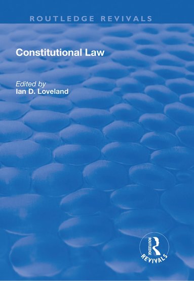 bokomslag Constitutional Law