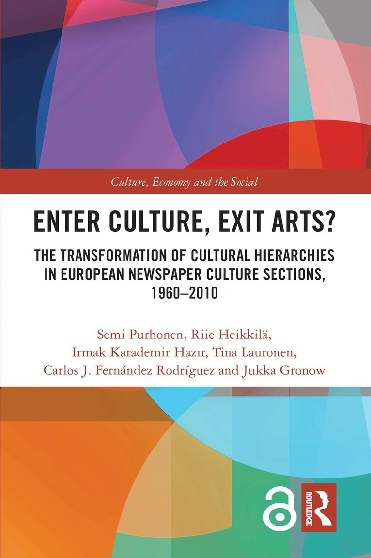 Enter Culture, Exit Arts? 1