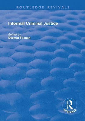 Informal Criminal Justice 1