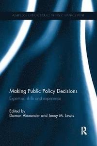 bokomslag Making Public Policy Decisions