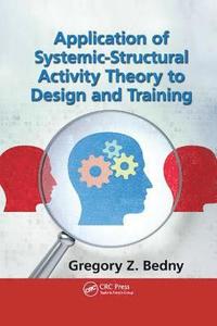 bokomslag Application of Systemic-Structural Activity Theory to Design and Training