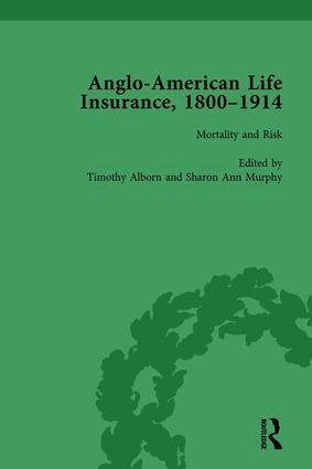 Timothy Alborn - Anglo-American Life Insurance, 1800-1914 Volume 3, Inbunden