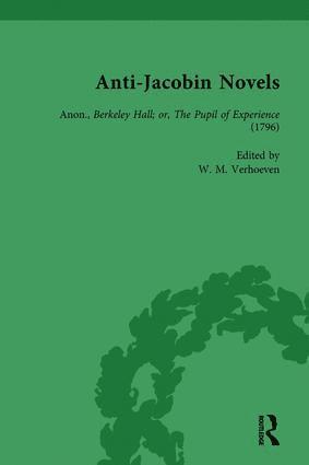 W M Verhoeven, Claudia L Johnson, Philip Cox, Adriana Craciun, Richard Cronin, W. M. Verhoeven, Claudia L. Johnson - Anti-Jacobin Novels, Part II, Volume 6, Inbunden