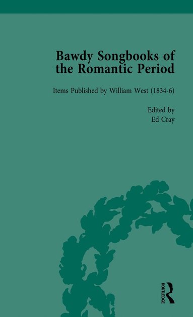 Patrick Spedding, Paul Watt, Ed Cray, David Gregory, Derek B Scott - Bawdy Songbooks of the Romantic Period, Volume 1, Inbunden