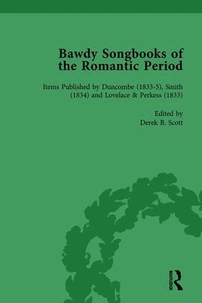 Patrick Spedding, Paul Watt, Ed Cray, David Gregory, Derek B Scott - Bawdy Songbooks of the Romantic Period, Volume 4, Inbunden