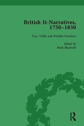 Mark Blackwell, Liz Bellamy, Christina Lupton, Heathe Keenleyside - British It-Narratives, 1750–1830, Volume 4, Inbunden