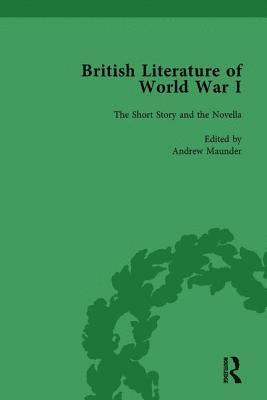 bokomslag British Literature of World War I, Volume 1