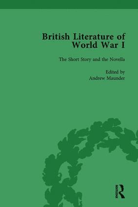 British Literature of World War I, Volume 1 1