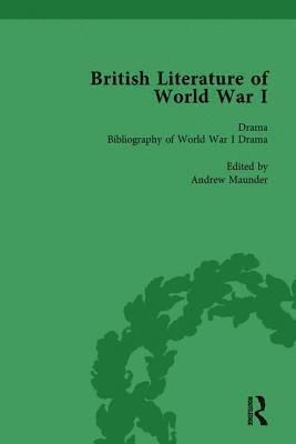 Andrew Maunder, Angela K Smith, Jane Potter, Trudi Tate, Angela K. Smith - British Literature of World War I, Volume 5, Inbunden