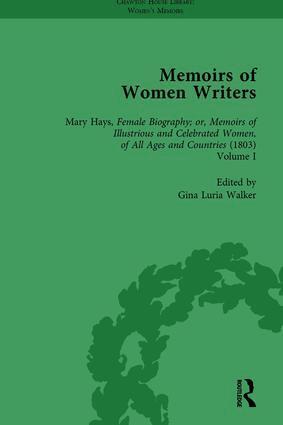 Gina Luria Walker - Memoirs of Women Writers, Part II, Volume 5, Inbunden
