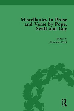 Alexander Pettit, William Rees-Mogg - Miscellanies in Prose and Verse by Pope, Swift and Gay Vol 2, Inbunden