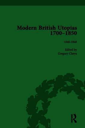 Gregory Claeys - Modern British Utopias, 1700-1850 Vol 8, Inbunden