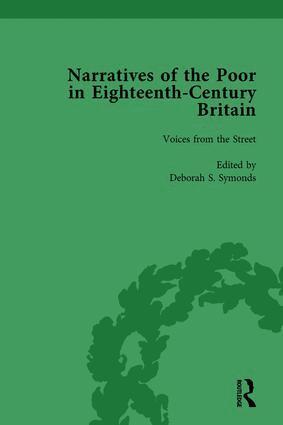 Alysa Levene, Steven King, Alannah Tomkins, Thomas Nutt, Peter King, Deborah A Symonds, Lisa Zunshine - Narratives of the Poor in Eighteenth-Century England Vol 2, Inbunden