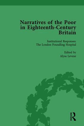Alysa Levene, Steven King, Alannah Tomkins, Thomas Nutt, Peter King, Deborah A Symonds, Lisa Zunshine - Narratives of the Poor in Eighteenth-Century England Vol 3, Inbunden