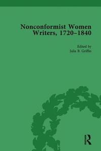 bokomslag Nonconformist Women Writers, 1720-1840, Part I Vol 1