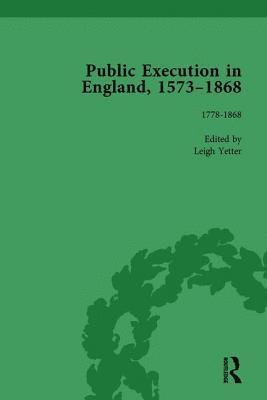 bokomslag Public Execution in England, 15731868, Part II vol 5