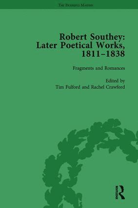 Tim Fulford, Lynda Pratt, Carol Bolton, Rachel Crawford, Ian Packer, Diego Saglia, Daniel E White - Robert Southey: Later Poetical Works, 1811–1838 Vol 4, Inbunden