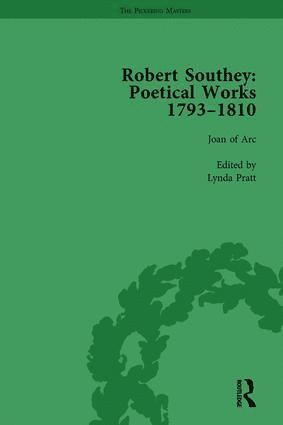 Lynda Pratt, Tim Fulford, Daniel Roberts - Robert Southey: Poetical Works 1793–1810 Vol 1, Inbunden