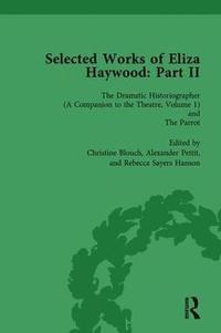 bokomslag Selected Works of Eliza Haywood, Part II Vol 1