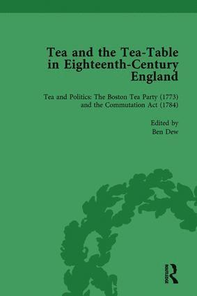 Tea and the Tea-Table in Eighteenth-Century England Vol 4 1