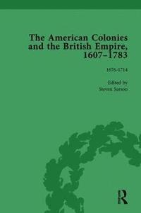 bokomslag The American Colonies and the British Empire, 1607-1783, Part I Vol 2