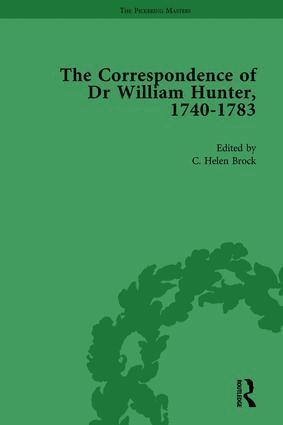 Helen Brock - Correspondence of Dr William Hunter Vol 1, Inbunden