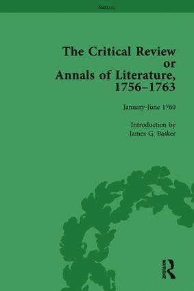 Critical Review or Annals of Literature, 1756-1763 Vol 9