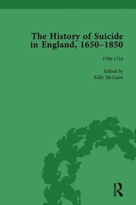 bokomslag The History of Suicide in England, 1650-1850, Part I Vol 3