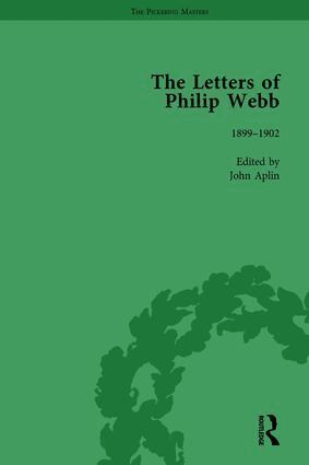 John Aplin - Letters of Philip Webb, Volume III, Inbunden
