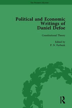 W R Owens, P N Furbank, J A Downie, D W Hayton, John McVeagh - Political and Economic Writings of Daniel Defoe Vol 1, Inbunden