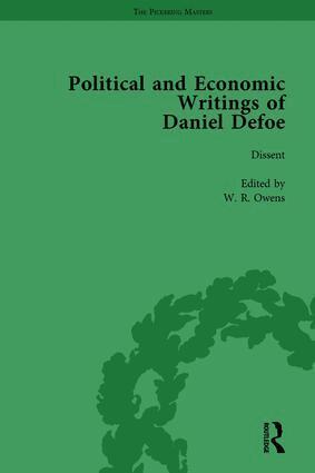 W R Owens, P N Furbank, J A Downie, D W Hayton, John McVeagh - Political and Economic Writings of Daniel Defoe Vol 3, Inbunden