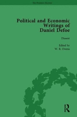 W R Owens, P N Furbank, J A Downie, D W Hayton, John McVeagh, W. R. Owens, P. N. Furbank - Political and Economic Writings of Daniel Defoe Vol 3, Inbunden