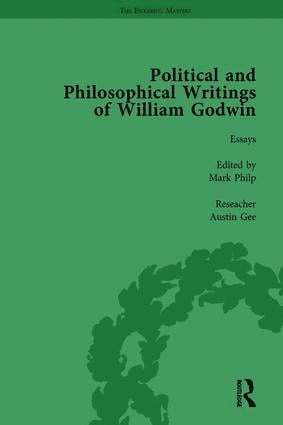 Political and Philosophical Writings of William Godwin vol 6