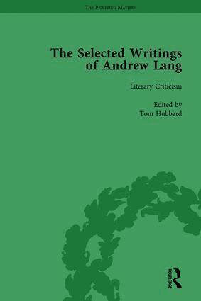 Tom Hubbard - Selected Writings of Andrew Lang, Inbunden