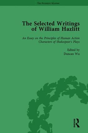 Duncan Wu, Tom Paulin, David Bromwich, Stanley Jones, Roy Park - Selected Writings of William Hazlitt Vol 1, Inbunden