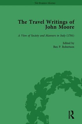 Ben P Robertson, Ben P. Robertson - Travel Writings of John Moore Vol 2, Inbunden